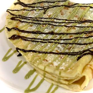 Crêpes pistacchio