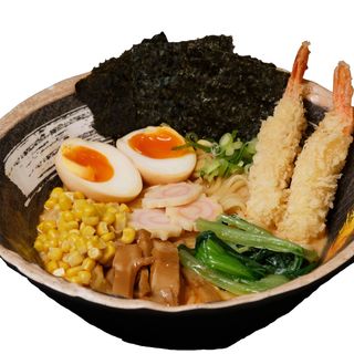 Miso soy soup ramen