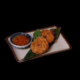 Thai shrimp donut