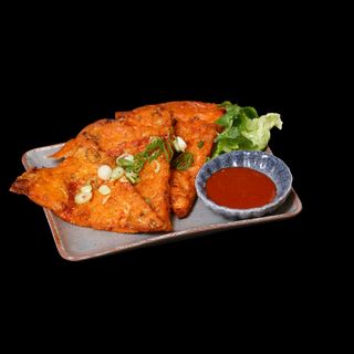 Korean kimchi pancake