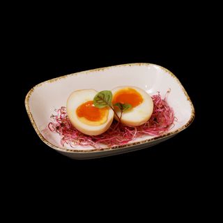 Japanese soft boil eggs
