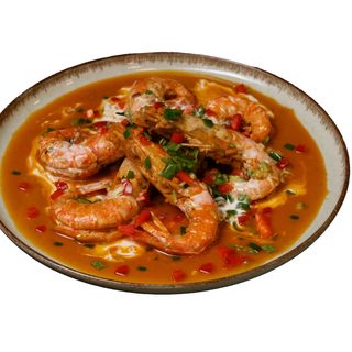 Massaman curry shrimp