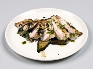 Scottata di pesce spada mediterraneo