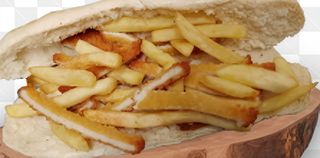 Panino con patatine