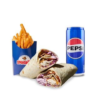 Menu Fried Chicken Wrap