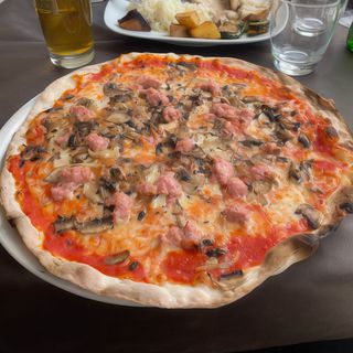 Salsiccia e funghi