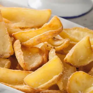 Porzione patatine fritte