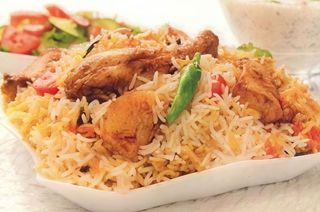 Riso biryani menù