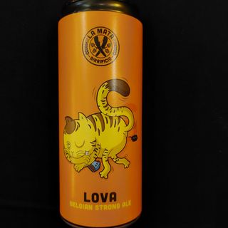 Lova Belgio strong ale 7.8 % vol in lattina personalizzata 33 cl