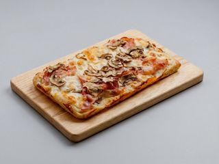 Funghi porcini e salsiccia 1/4 teglia