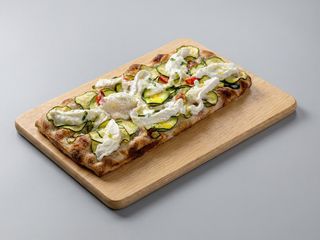Zucchine e stracciatella 1/4 teglia