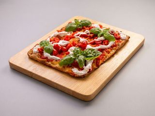 Pomodorini e stracciatella 1/2 teglia