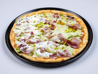 Fiori zucca e cotto 1/2 teglia