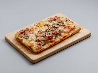 Funghi porcini e salsiccia 1/2 teglia