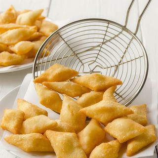 Gnocco fritto rucola , burrata e crudo