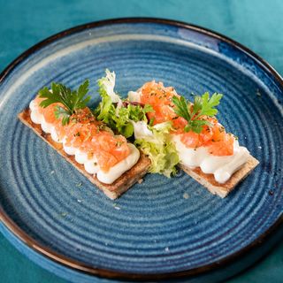 Focaccina salmone - 2 pezzi