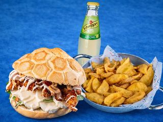 Gambero Crispy + Patatine e Soft drink in Omaggio