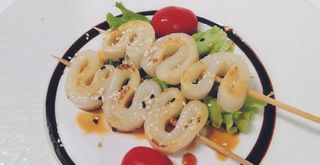46. Spiedini di calamari