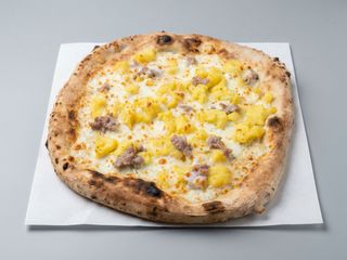 Bianca salsiccia e patate