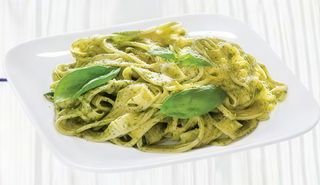 Fettuccine al pesto