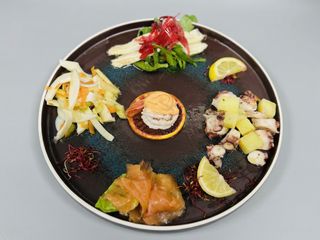 Antipasto di mare del teatro