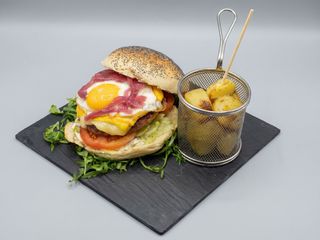 American burger