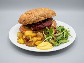 Burger vegano. 