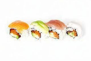 17.Rainbow uramaki