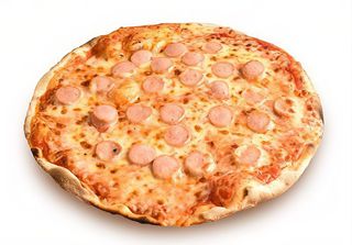 Pizza würstel