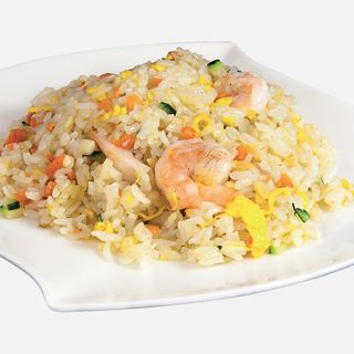 144b Riso Saltato con Gamberi e Teriyaki