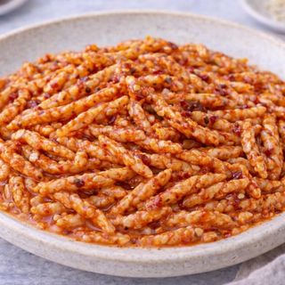 Trofie al pesto rosso