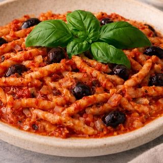 Trofie al sugo ligure
