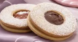 Occhio di bue al cioccolato