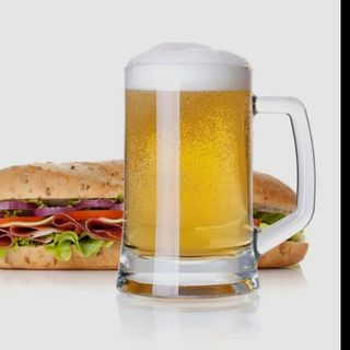 Panino e birra