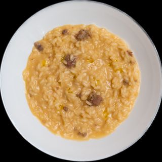 Risotto salsiccia e asiago 