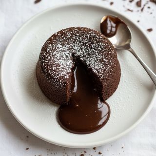 Tortino al cioccolato con cuore fondente