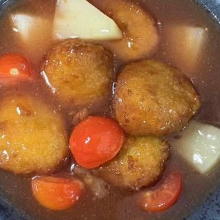 130. Pollo agrodolce