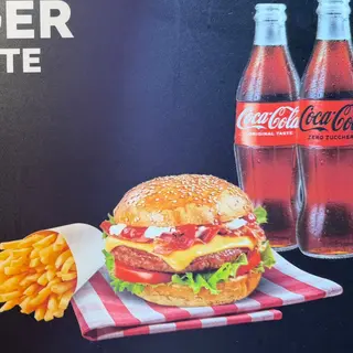 Combo hamburger