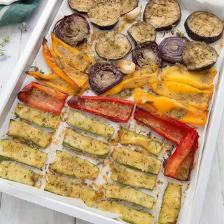 Verdure gratinate al forno