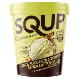 Barattolo di gelato SQUP al pistacchio