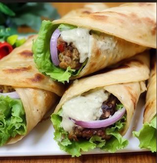 Roll kebab solo carne