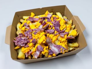 Patatine Cheddar e Bacon