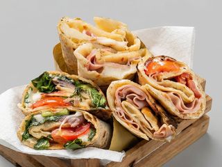 Piadina con crudo e rucola