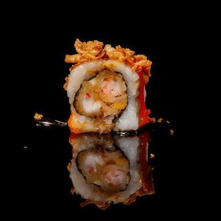 Crispy ebi roll