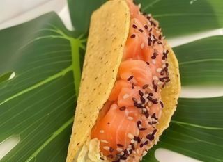 Tacos salmone