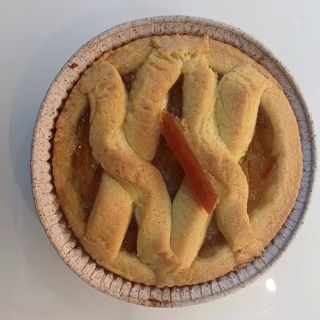 Crostatina confettura arancia e sua scorzetta