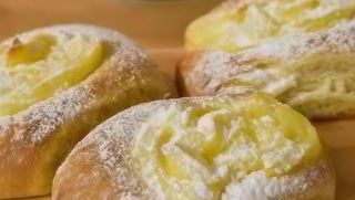 Brioches con crema