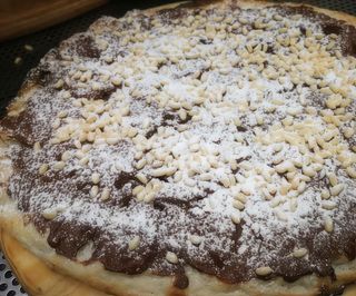 Focaccia con Nutella