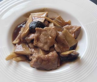 Vitello bambu funghi