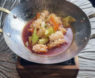 Special pot calamari